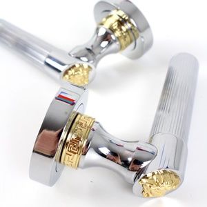 Versace Silver Gold Door Handles